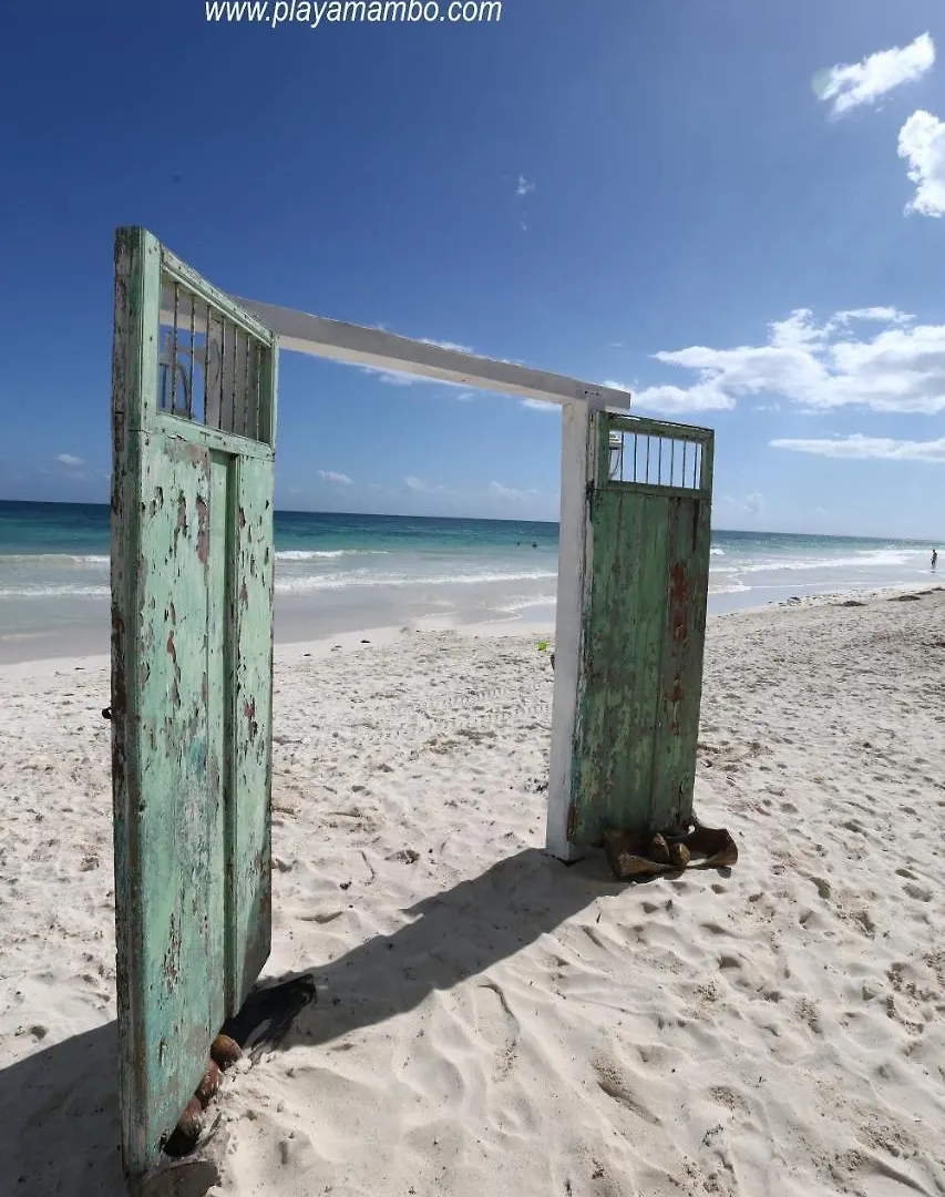 Hôtel Playa Mambo Eco Cabanas à Tulum Mexique
